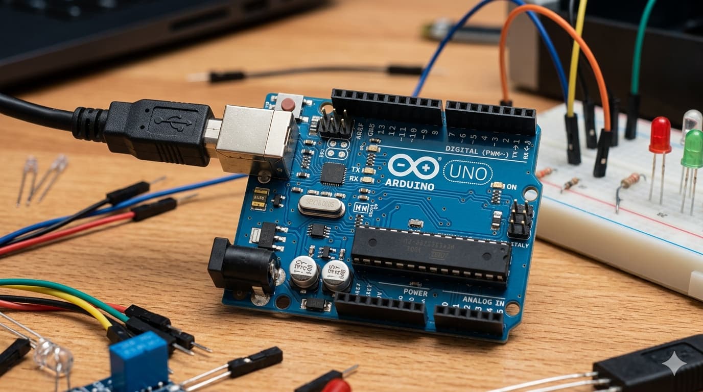 Arduino (arundio) and Raspberry Pi embedded systems course training kit